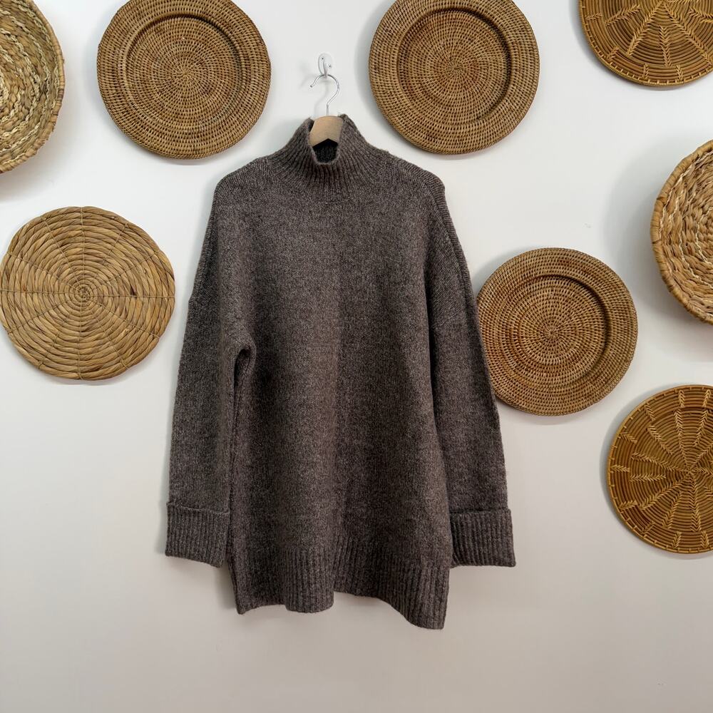 NEW Vero Moda Brown Sweater Dress Large